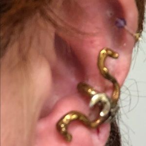 Ear cuff made by the ear cuff man